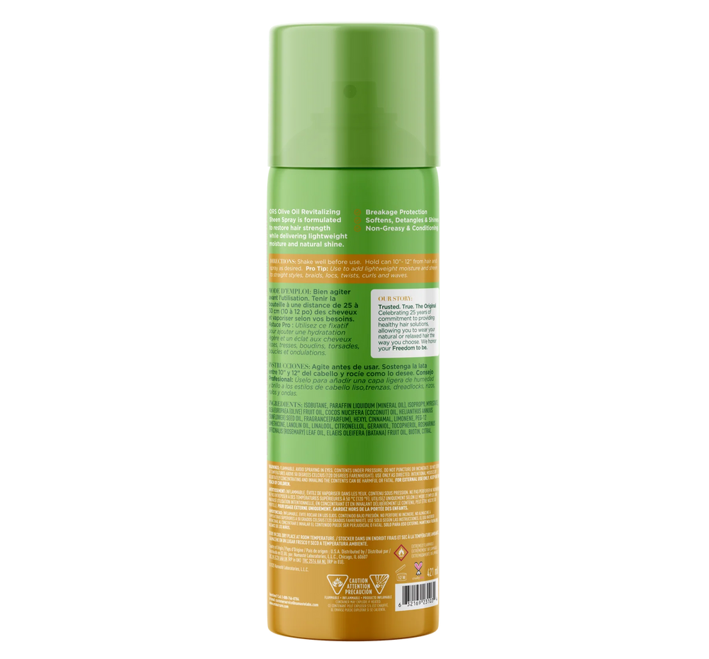 ORS Olive Oil Revitalizing Sheen Spray with Rosemary Oi l& Batana Oil & Biotin 421ml