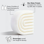 Kitsch Rice Water Conditioner Bar for Hair Growth 77g