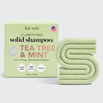 Kitsch Tea Tree & Mint  Anti Dandruff Clarifying Shampoo Bar 91g