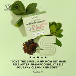Kitsch Tea Tree & Mint  Anti Dandruff Clarifying Shampoo Bar 91g