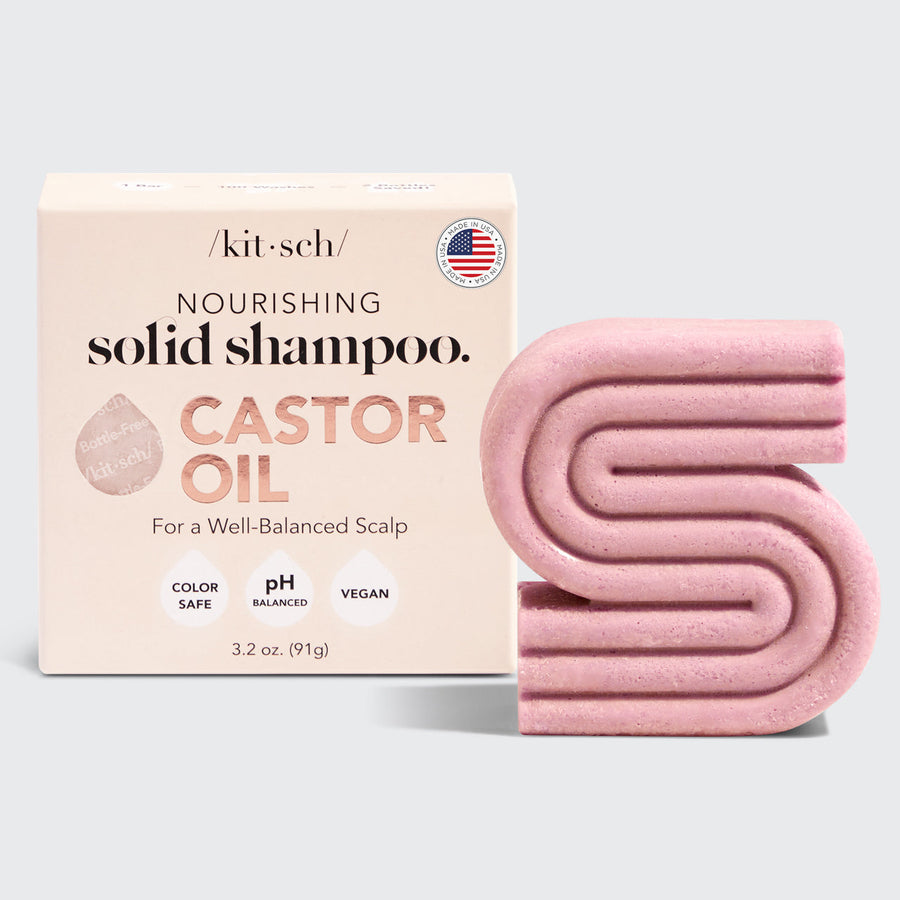 Kitsch Castor Oil Nourishing Shampoo Bar 91g