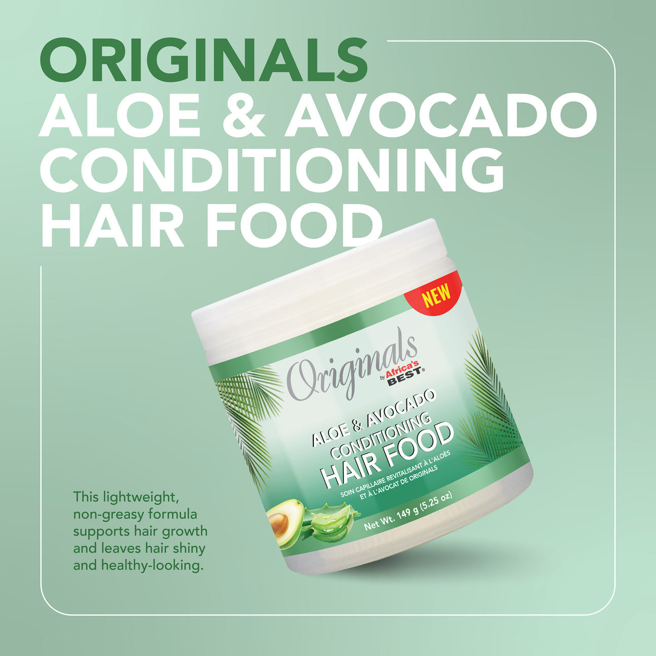Africa’s Best Aloe & Avocado Conditioning Hair Food 149g/5.25oz