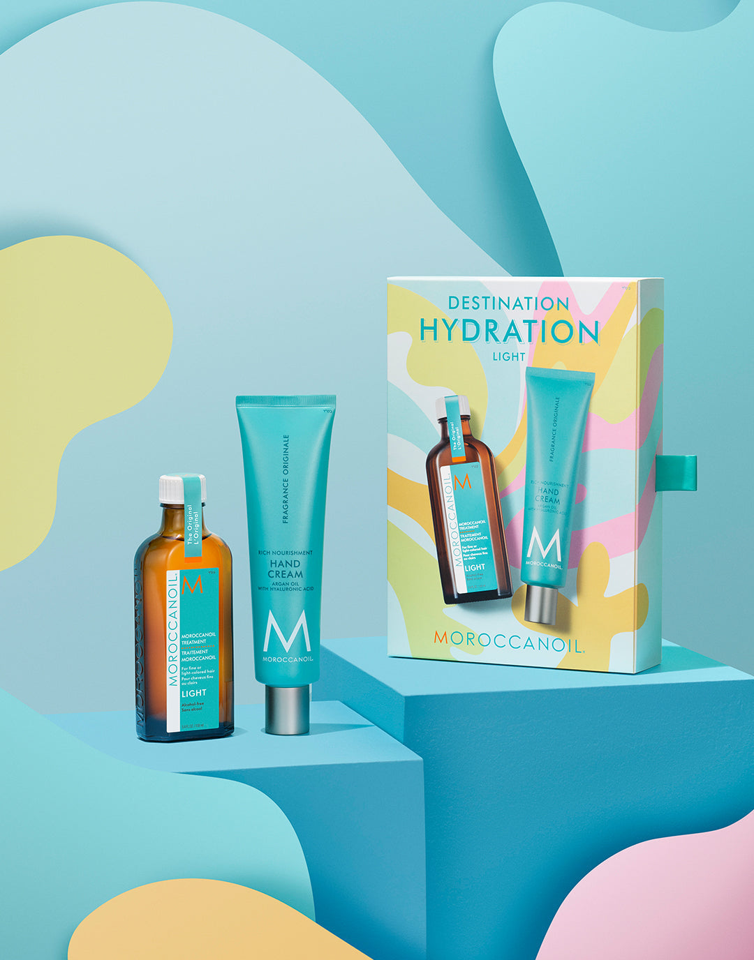 MOROCCANOIL Hair & Hand Care Set Light