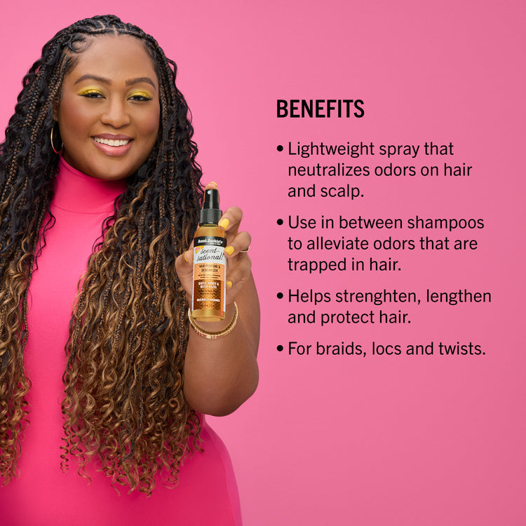 Aunt Jackie's Curls & coils Scent-Sational! Hair Perfume & Deodorizer 118ml/4oz