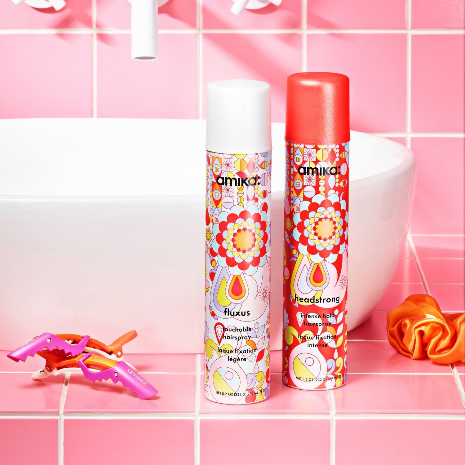 Amika Fluxus Touchable Hairspray 270ml/8.2oz