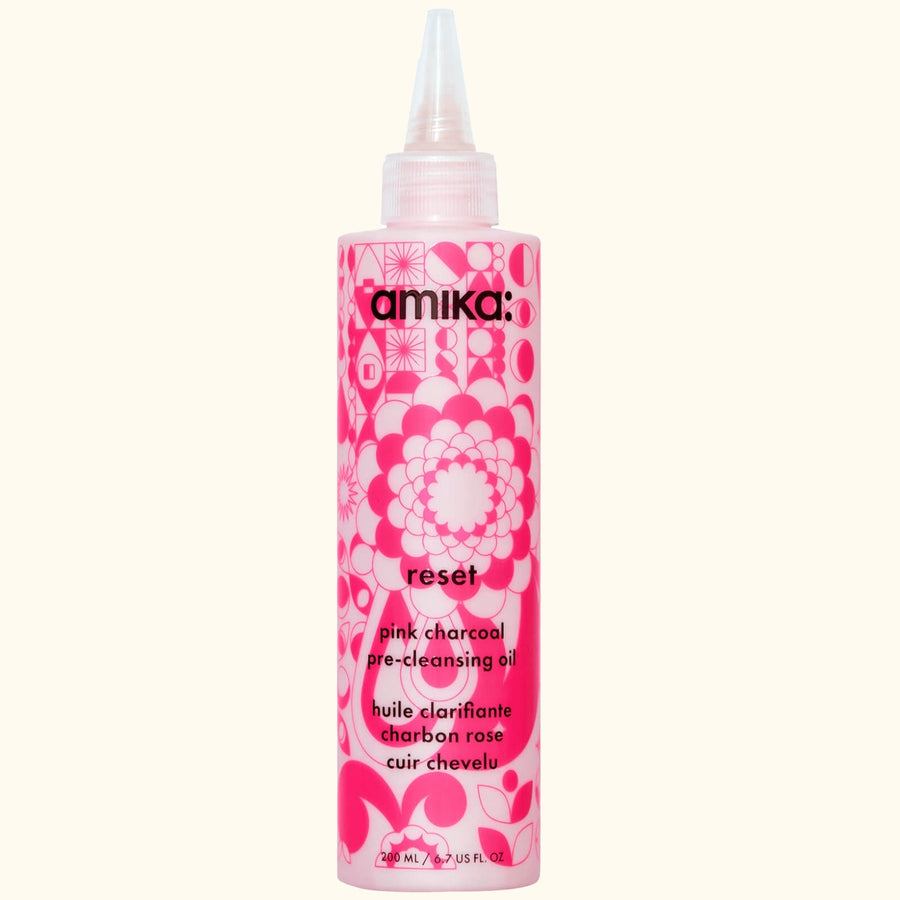 Amika Reset Pink Charcoal Scalp Cleansing Oil 200ml/6.7oz