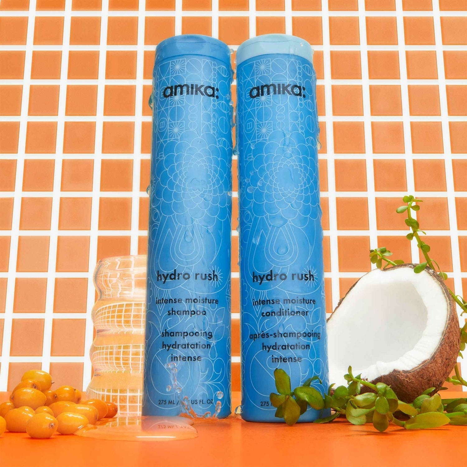 Amika Hydro Rush Intense Moisture Conditioner 275ml/9.2oz