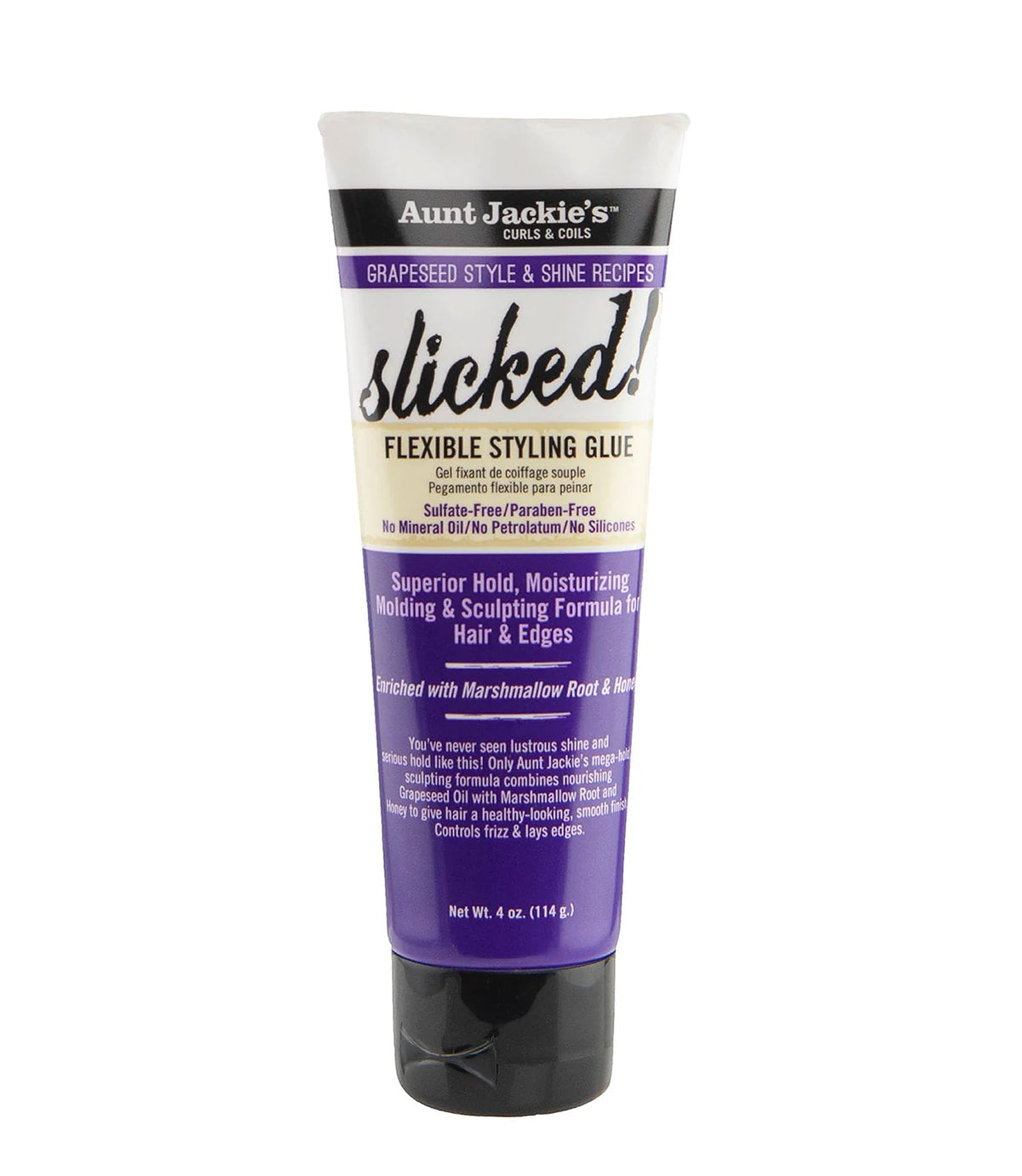 Aunt Jackie's Curls & coils  Flexible Styling Glue 114g/4oz