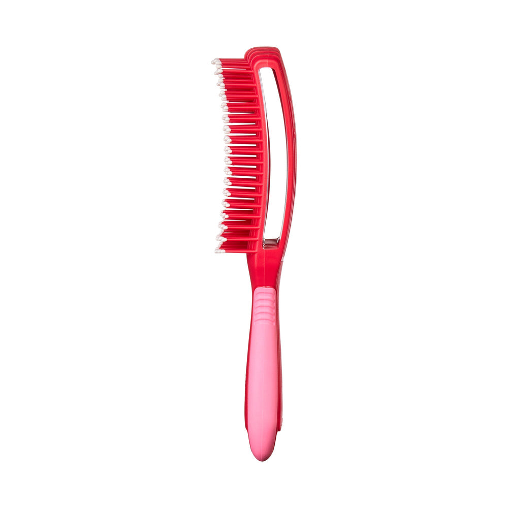 Red By Kiss EZ Glide 9 row non slip Detangling Brush