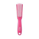 Red By Kiss EZ Glide 7 row non slip Detangling Brush mini