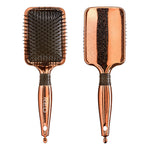 Red By Kiss  Rose Gold Chrome Paddle Brush  Perfect for Blow Drying