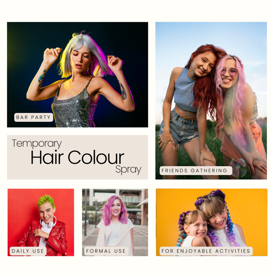 Gabri Professional Pro Temporary Hair Colour Spray Yellow 150ml
