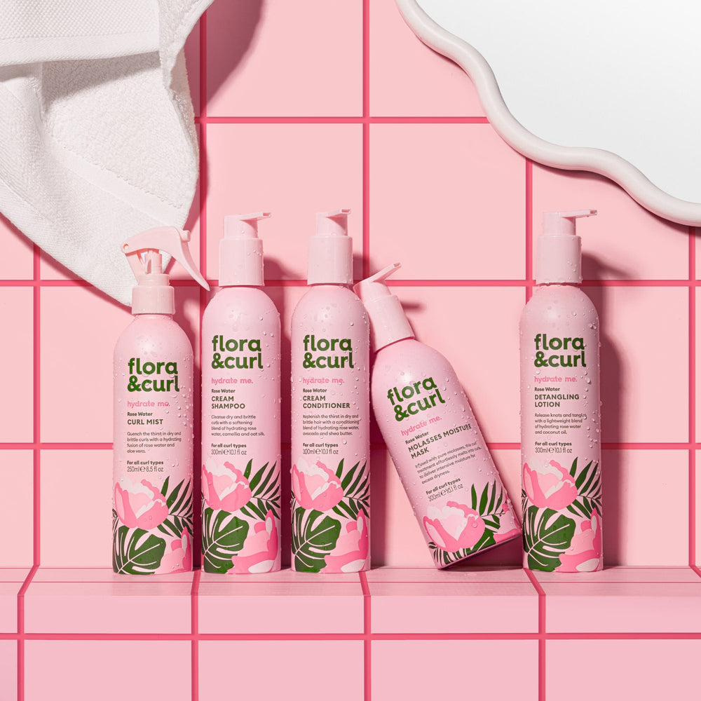 FLORA & CURL Rose Water Cream Conditioner 300ml