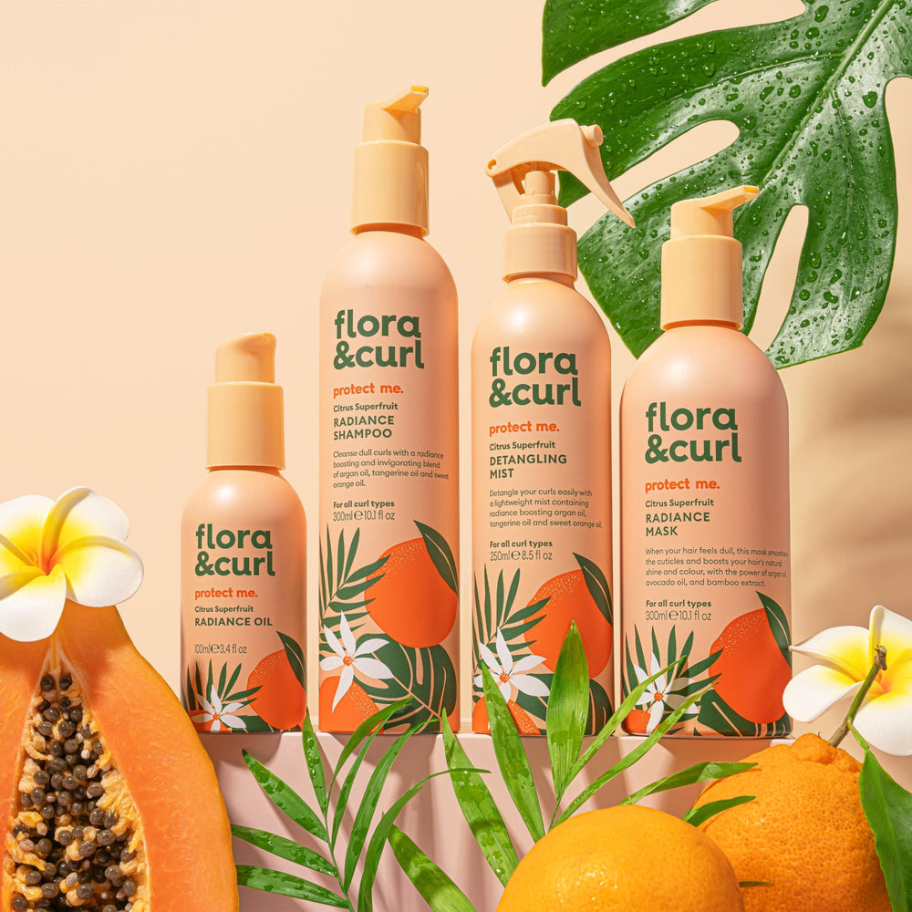 FLORA & CURL PROTECT ME Citrus Superfruit Radiance Oil 100ml