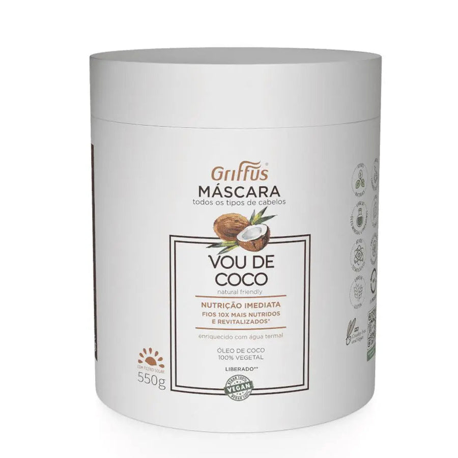 GRIFFUS Coconut Hair Mask (1A-4C) Immediate Nutrition VOW COCO 550g