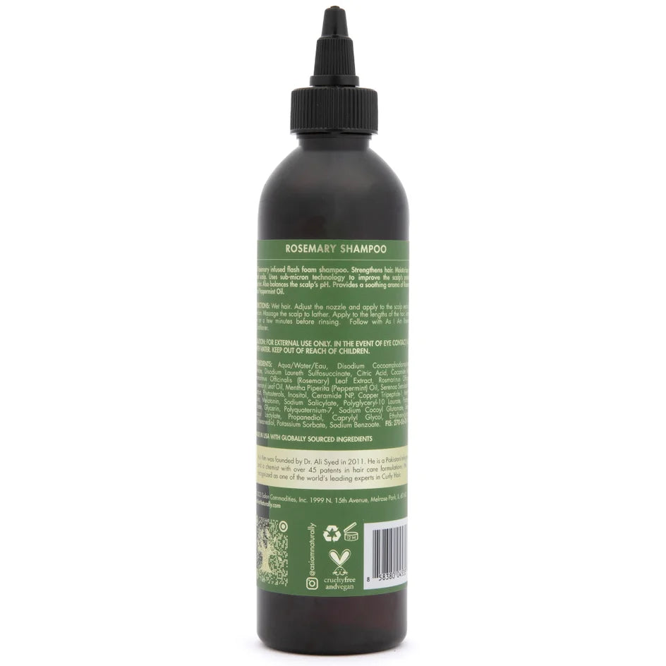 As I Am Rosemary Shampoo 237ml/8oz