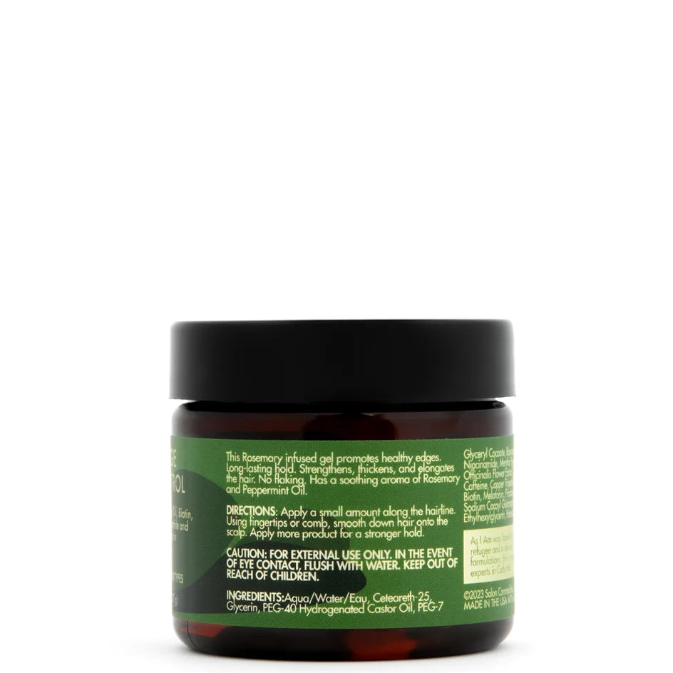 As I Am Rosemary Edge Control for Smooth Hold 57g/2oz