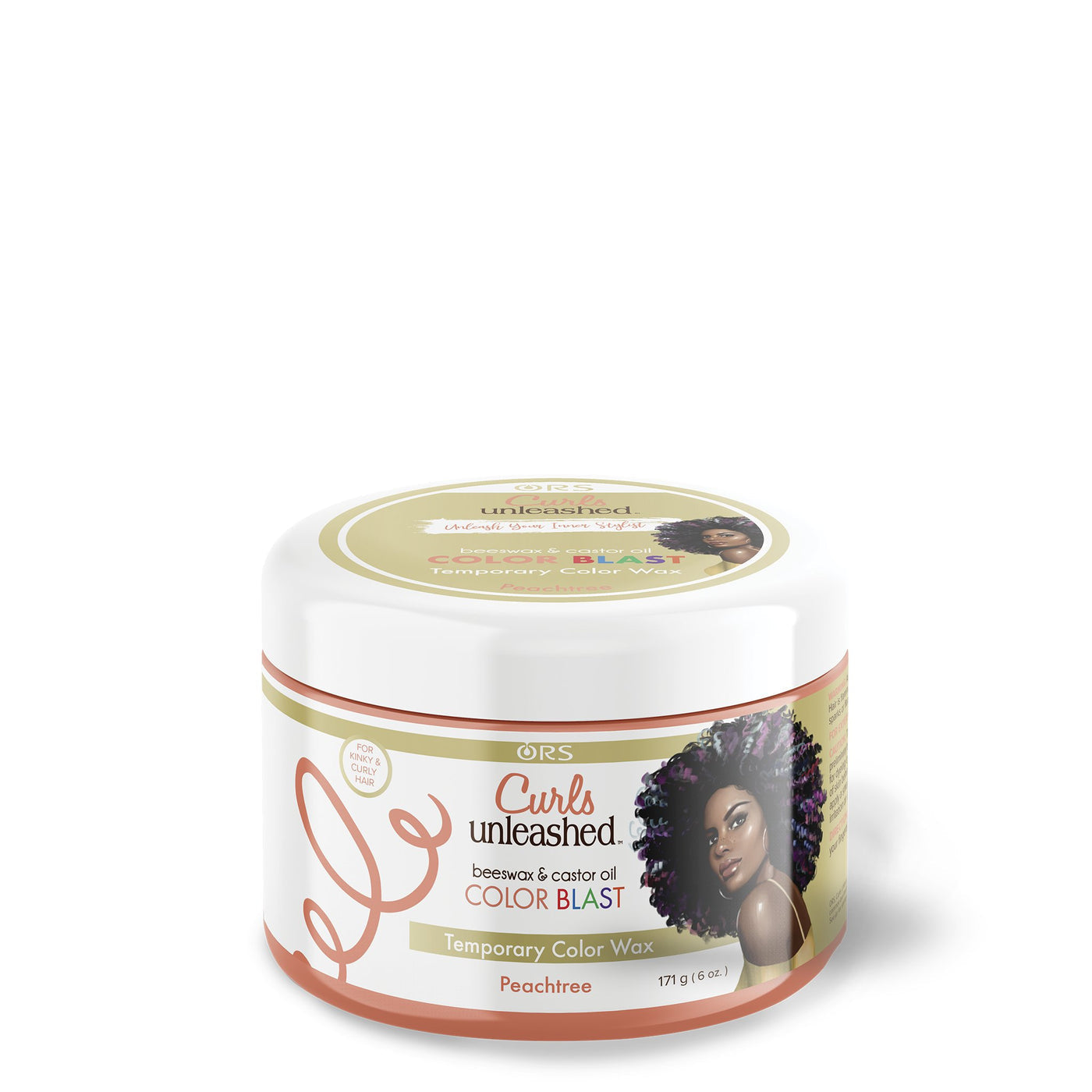 ORS Curls Unleashed Temporary Peachtree Shade Color Wax 171g