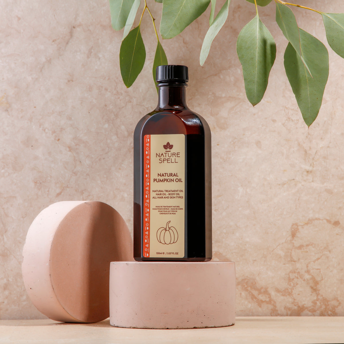 Nature Spell Pumpkin Oil for Hair & Body 150 Ml