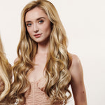 SLEEK HAIR COUTURE  LUXURY 7 PIECE SYNTHETIC CLIP IN HOLLYWOOD CURL