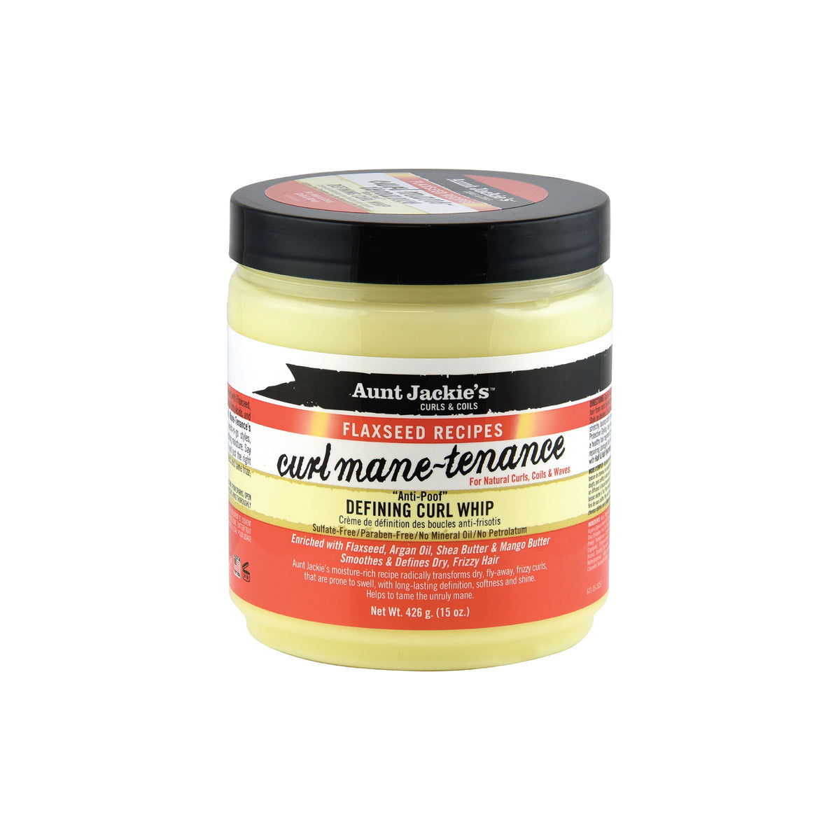 Aunt Jackie's Curls & coils Curl Mane-tenance  Defining Curl Whip 426g/15oz