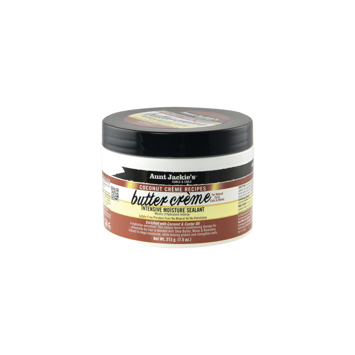 Aunt Jackie's Curls & coils  Butter Crème – Intensive Moisture Sealant 213g/7.5oz