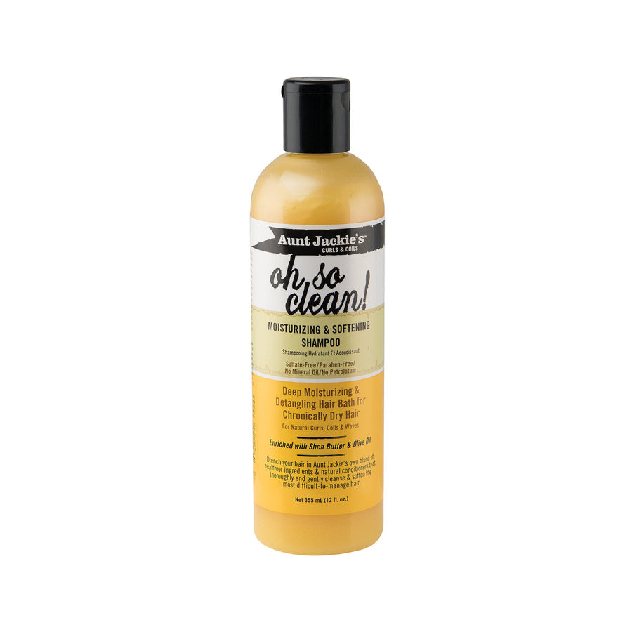 Aunt Jackie's Curls & coils  Oh So Clean – Moisturizing & Softening Shampoo 355ml/12oz