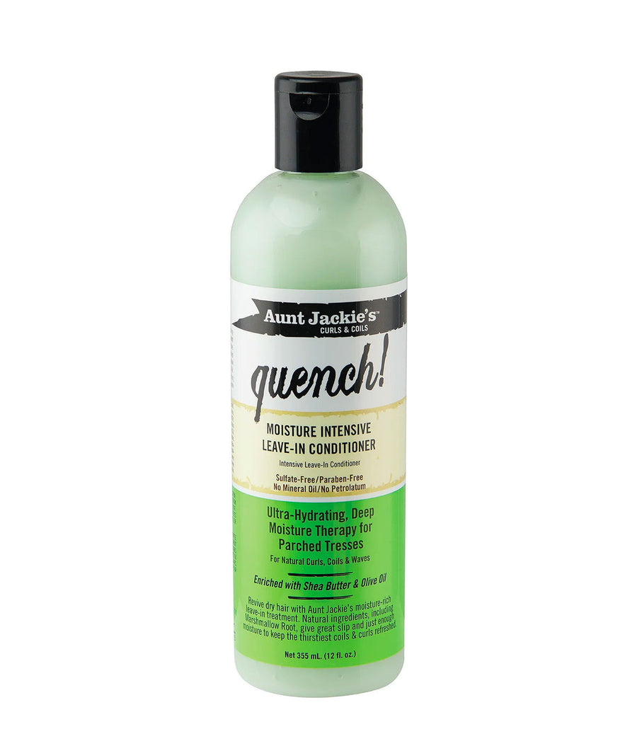 Aunt Jackie's Curls & coils  Quench – Moisture Intensive Leave-In Conditioner 355ml/12oz