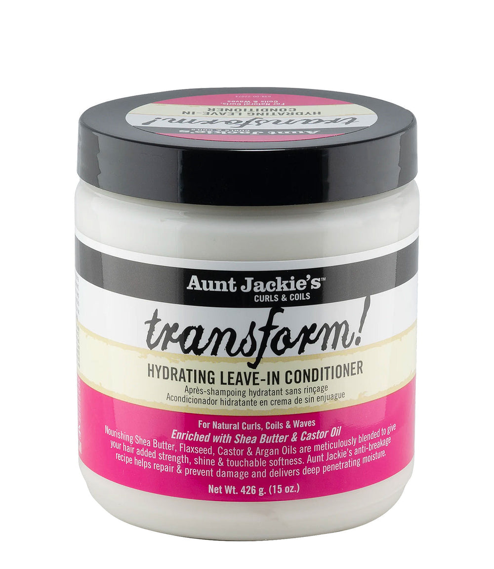 Aunt Jackie's Curls & coils  Transform! Hydrating Leave-in Conditioner 426g/15oz