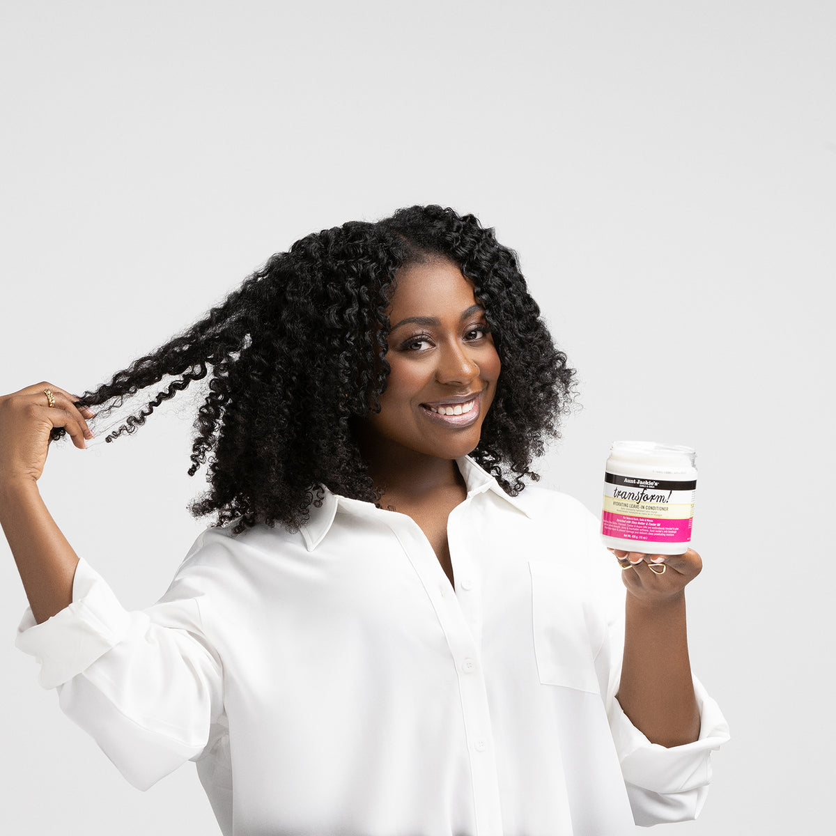 Aunt Jackie's Curls & coils  Transform! Hydrating Leave-in Conditioner 426g/15oz