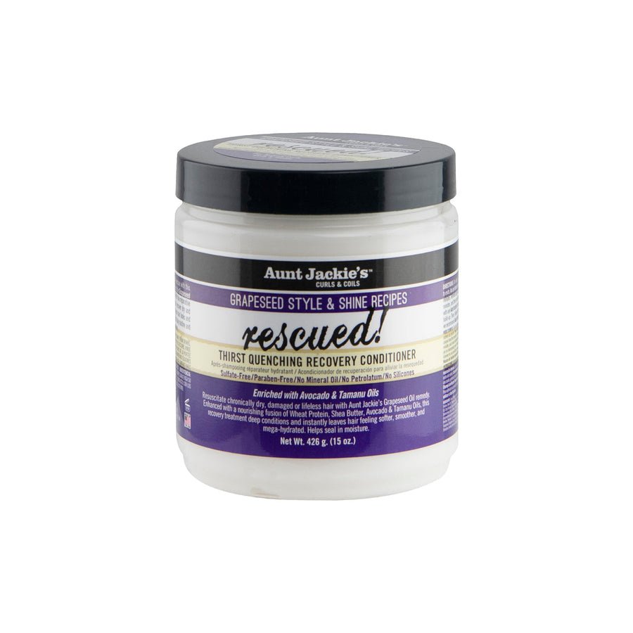 Aunt Jackie's Curls & coils  Rescued! Thirst Quenching Recovery Conditioner 426g/15oz