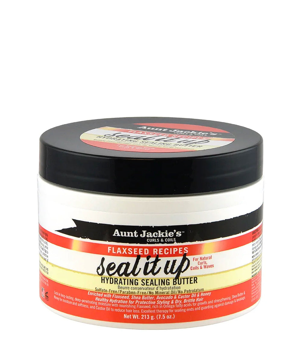 Aunt Jackie's Curls & coils  Seal It Up – Hydrating Sealing Butter 213g/7.5oz
