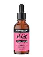 Aunt Jackie's Curls & coils Elixir Essentials Collagen & Tea Tree Hair & Scalp Oil 59ml/2oz