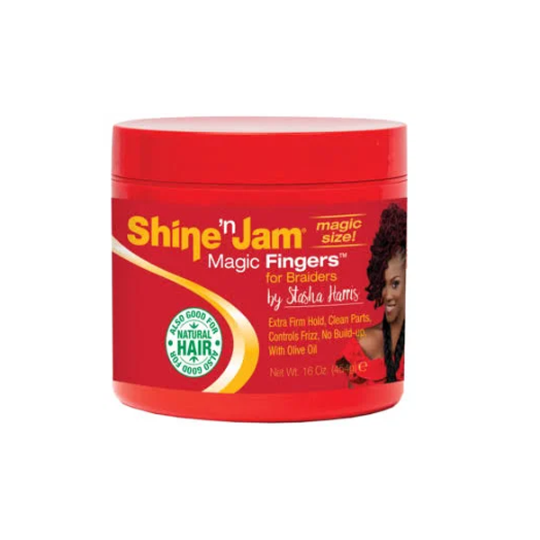 Shine 'N Jam Magic Fingers for Braiders Extra Firm Hold 227g/8oz