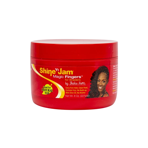 Shine 'N Jam Magic Fingers for Braiders Extra Firm Hold 227g/8oz
