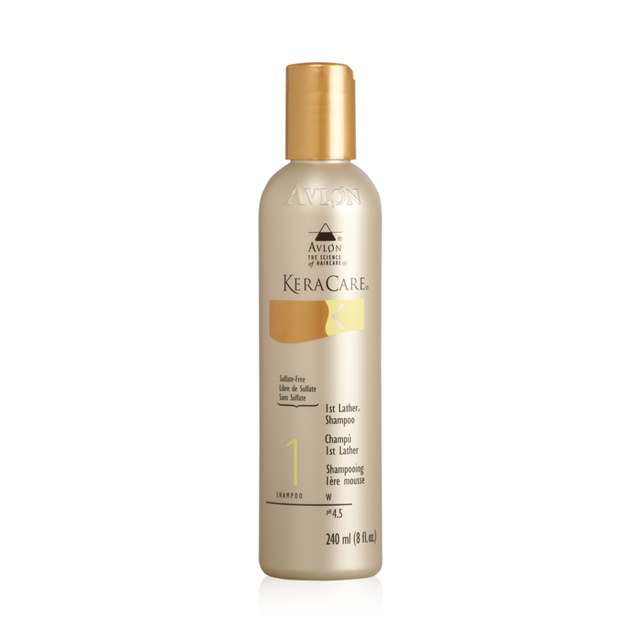 KeraCare 1st Lather Sulfate Free Shampoo 240ml/8oz