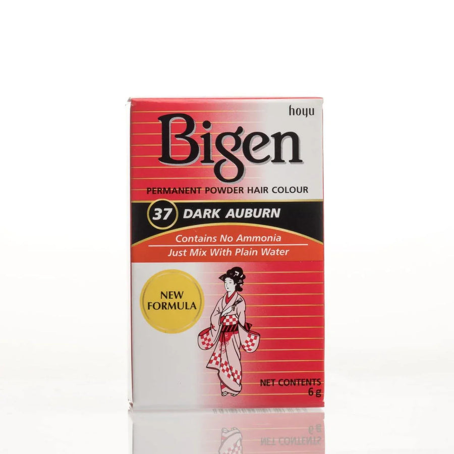 Bigen Permanent Hair Colour Powder No.37 Dark Auburn