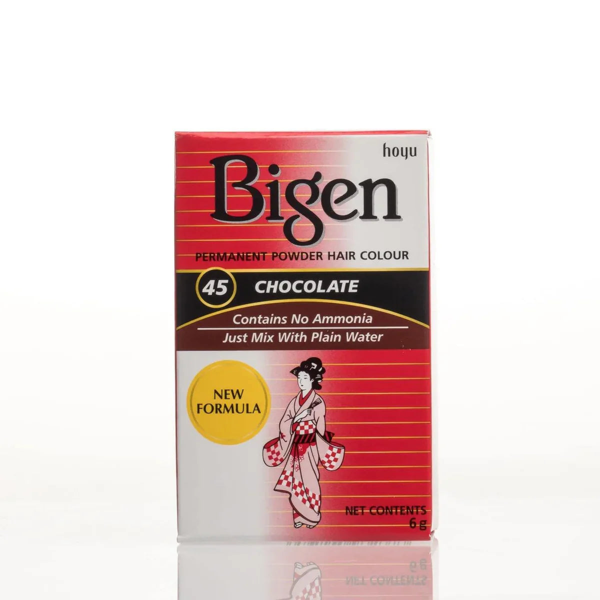 Bigen Permanent Hair Colour Powder No.45 Chocolate