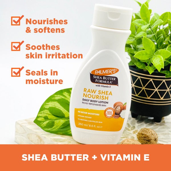 Palmer's Shea Butter Formula Raw Shea Nourish Daily Body Lotion 250ml