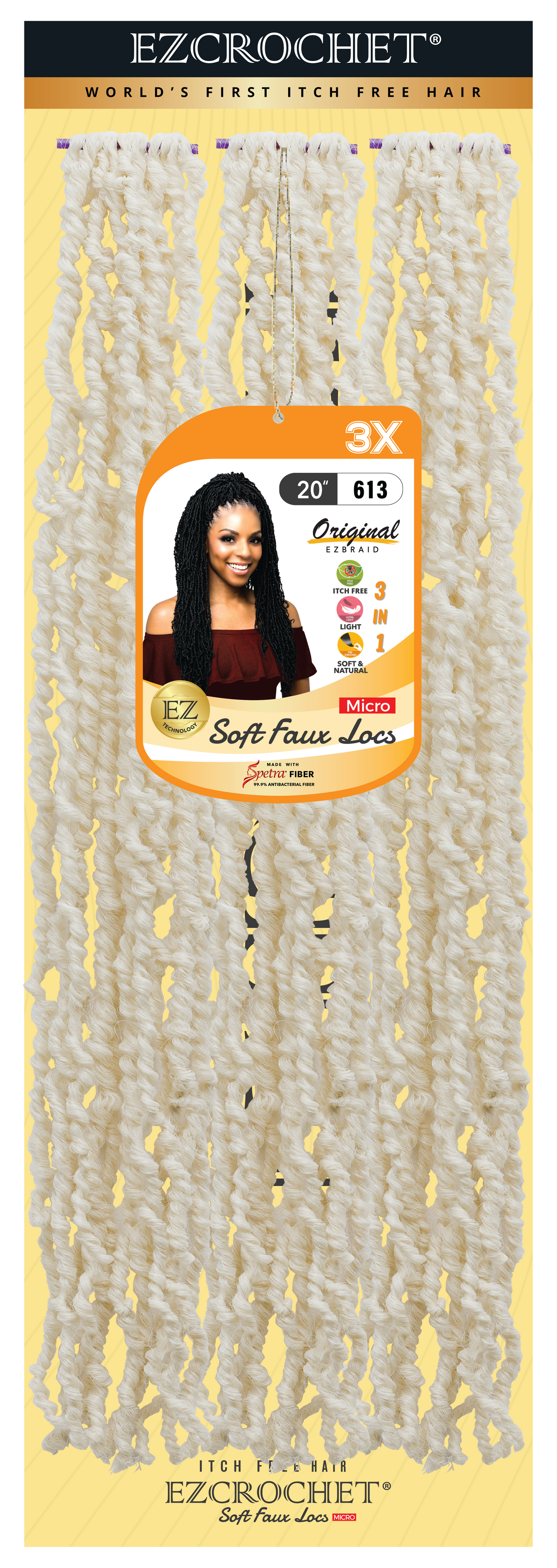 EZCROCHET Soft Faux Locs Micro 26"-3X