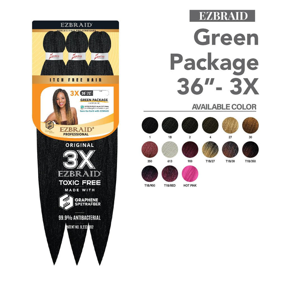 EZBRAID Green Package 36" - 3X