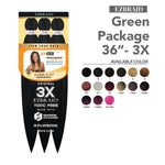 EZBRAID Green Package 36" - 3X