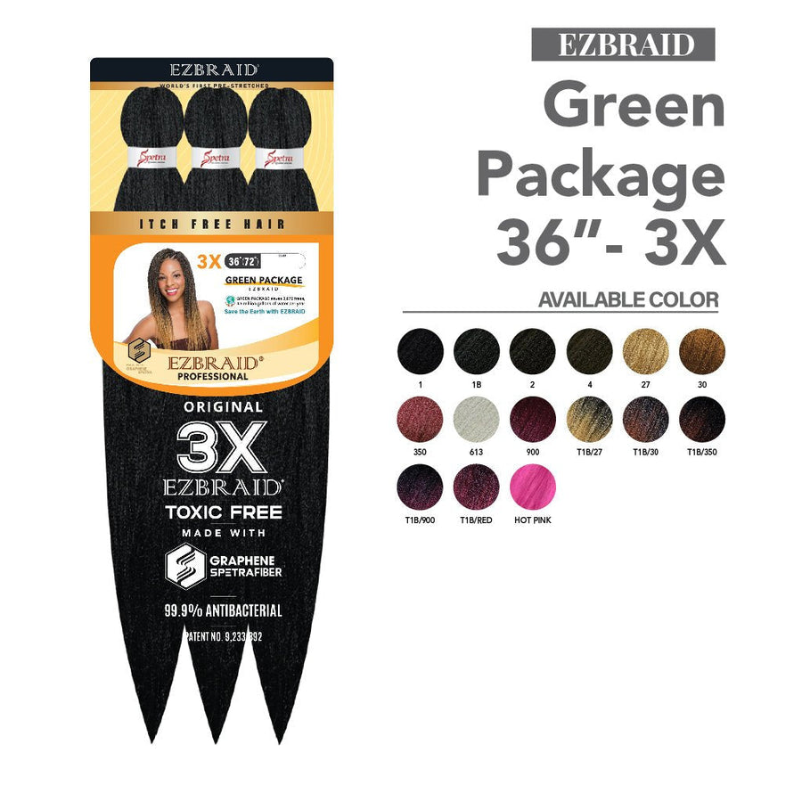 EZBRAID Green Package 36" - 3X
