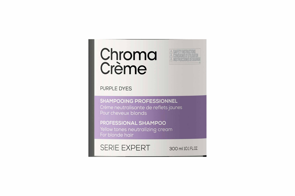 L’Oréal Professionnel Chroma Crème Neutralizing Shampoo for Blondes to Platinum Blondes