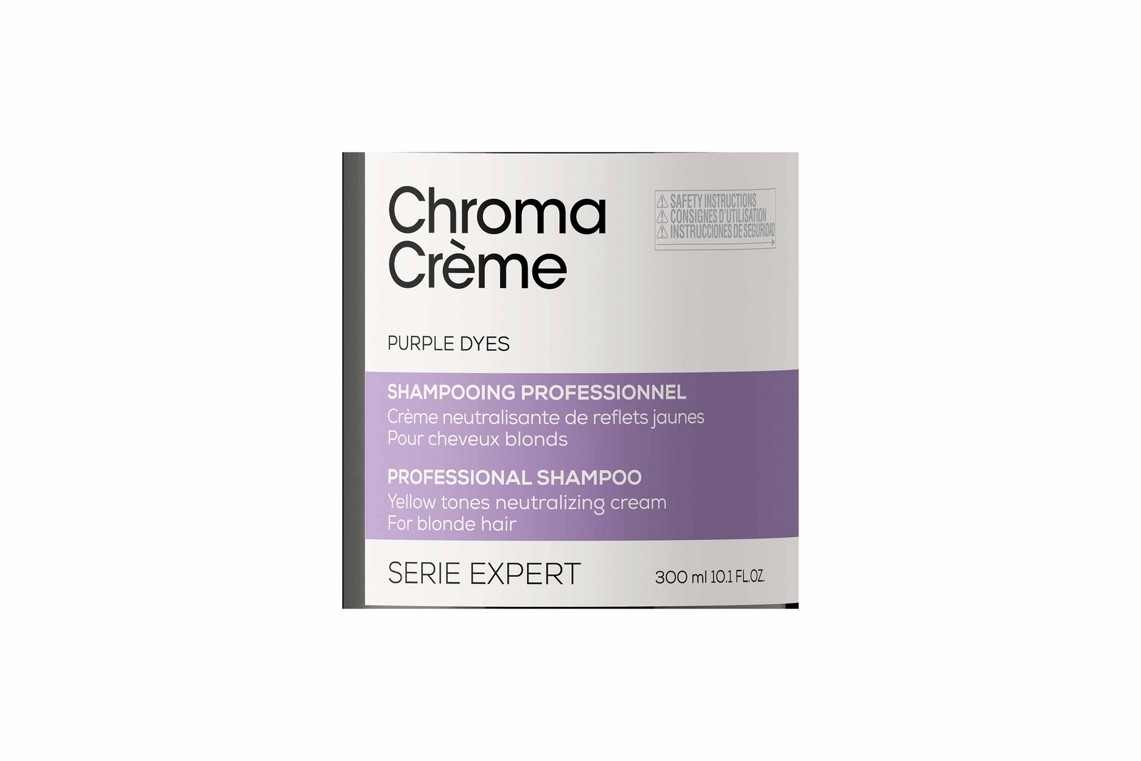 L’Oréal Professionnel Chroma Crème Neutralizing Shampoo for Blondes to Platinum Blondes