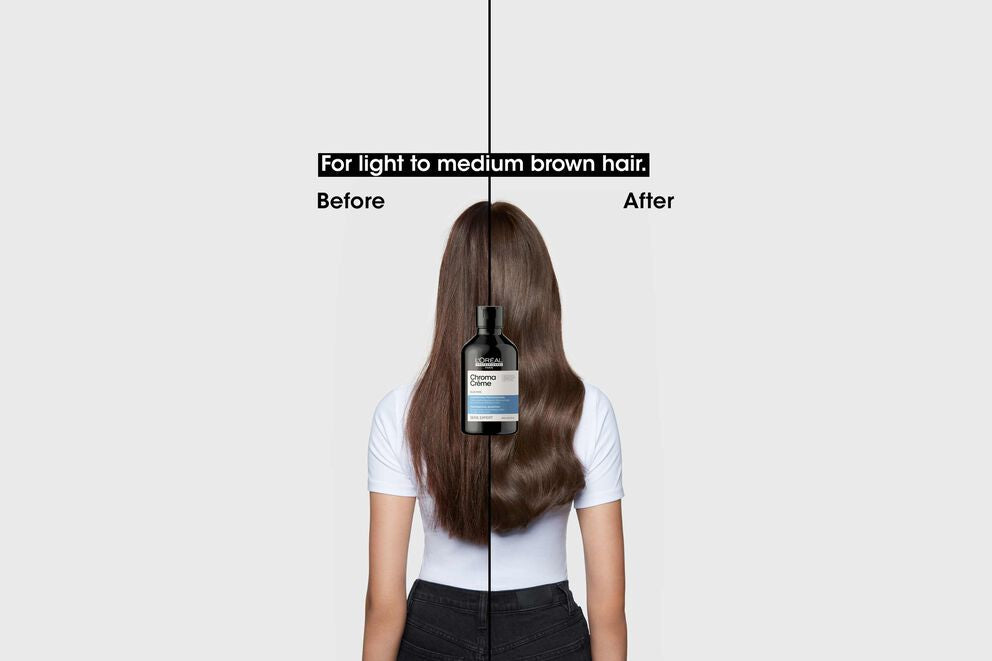 L’Oréal Professionnel Chroma Crème Neutralizing Shampoo for Light to Medium Brown Hair 300ml