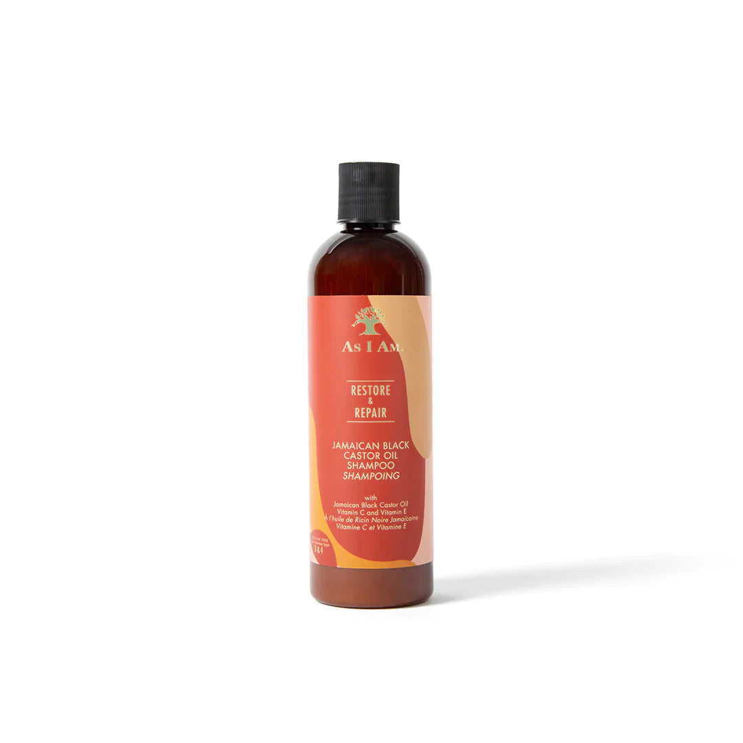 As I Am Restore & Repair Jamaican Black Castor Oil Shampoo for Strength & Repair  355ml/12oz
