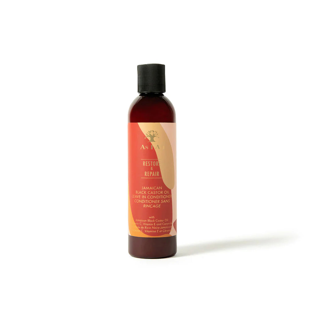 As I Am Restore & Repair Jamaican Black Castor Oil Leave-In Conditioner for Strength & Repair  237ml/8oz