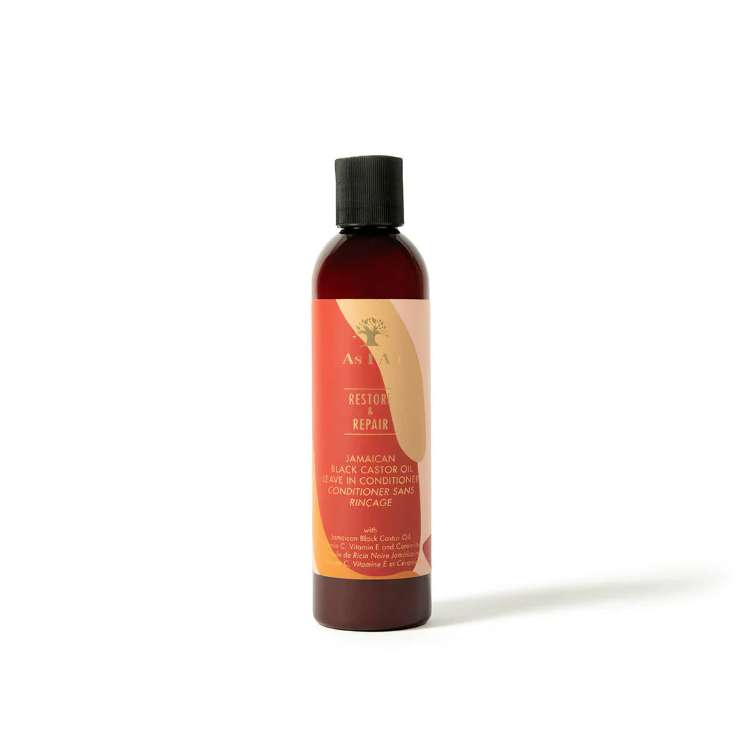 As I Am Restore & Repair Jamaican Black Castor Oil Leave-In Conditioner for Strength & Repair  237ml/8oz