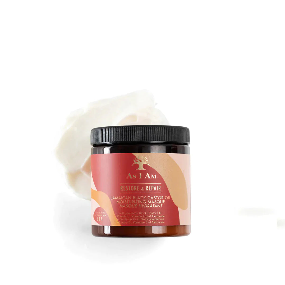 As I Am Restore & Repair Jamaican Black Castor Oil Moisturising Mask 227g/8oz